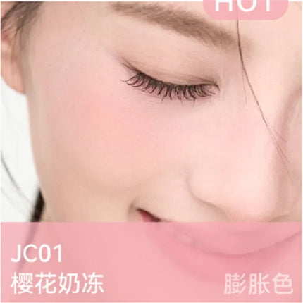AZTK Liquid Blusher Jelly Color Chinese Blusher Makeup JC04 Brighten Face Nude Pink Purple Tint Matte Expands Contracts Cheek