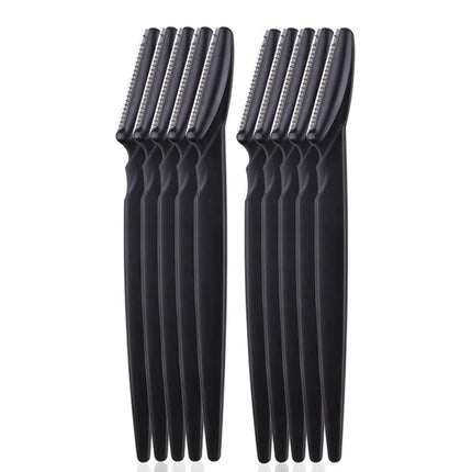 5/10/15Pcs Eyebrow Trimmer Makeup Tools Safe Eye Brow Razor Face Body Hair Removal Shaver Blades Woman Eyebrows Shaping Knife