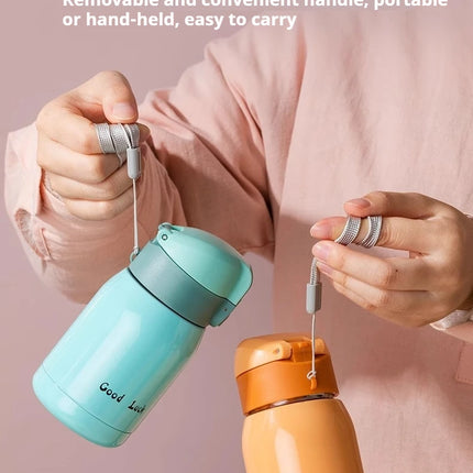 200ML/350ML Stainless Steel Pocket Cup Travel Thermal Coffee Mug Mini Thermos Cup Vacuum Flask Insulated Cup Sport Water Bottle
