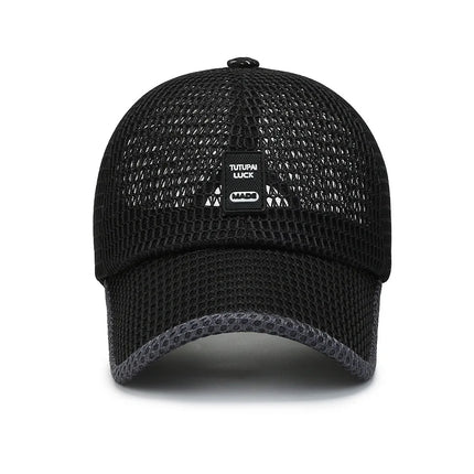 Summer Mesh Cap Baseball Breathable Outdoor Adjustable Snapback Hiking Fishing Cap Women Men Cool Casual Sport Cycling Cap