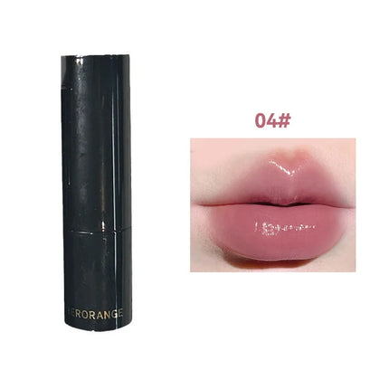 HERORANGE~ Low Saturation Light Lipstick Multi-purpose Stick Moisturizing White Natural Long-lasting Mirror Lipstick
