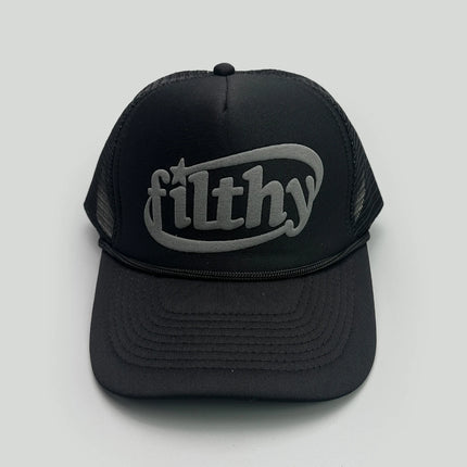 Color Block Filthy Letters Baseball Hats New Unisex Sunshade Color Block Breathable Personal Versatile Mesh Fashion Trucker Caps