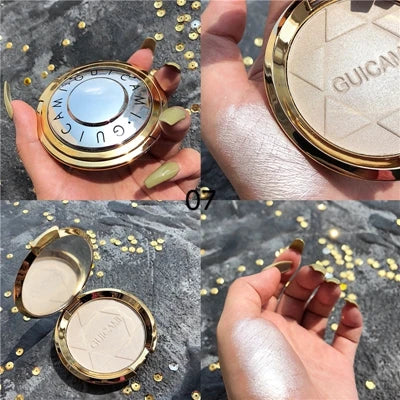 2020  Makeup Shimmer Powder Highlighter Palette Base Illuminator Highlight Face Contour Cosmetics Eyes Palette Bronzer