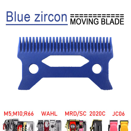 Zircon Long Teeth Moving Blade Clipper Accessories Replacement for JUCAI JC06 8148 V003 R66 M10 Madeshow Wmark Kulilang VGR