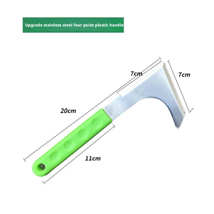 Weeding Knife, Gardening Rake for Root Pulling, Removal, Crevice Weeding, Loosening Soil and Digging Wild Vegetables