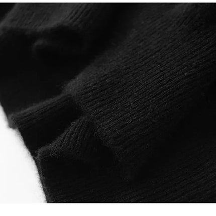 2025 Superfine Merino Wool T-Shirt Men's Knitted O-neck Breathable Thin Cashmere Short Sleeve Tee Solid Color Tops
