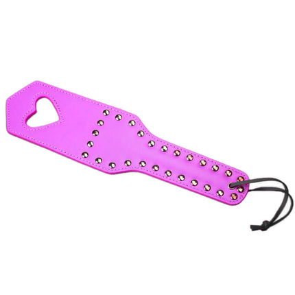 42cm PU Rivets Fetish Bondage Sexy Whip Flogger Bdsm Sex Toys For Couples Spanking Paddle Sexy Policy Knout Adult Cosplay Games