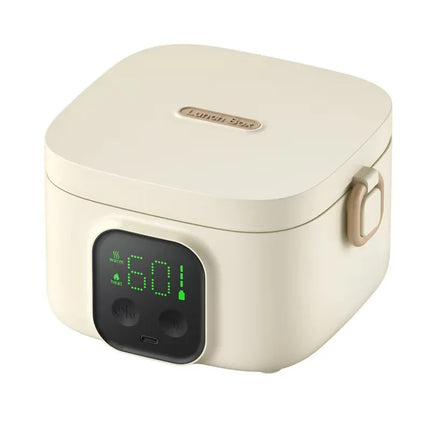 Portable USB Rechargeable Wireless Lunch Box Hot Selling Stainless Steel Plastic Housing Cordless Electric Food Outdoor