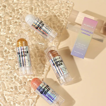 4 Colors Brighten Highlighter Bar Cosmetics Face Contour Bronzer Shimmer Highlighter Stick Body Highlighter Beauty Makeup