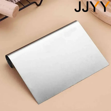 Multipurpose Stainless Steel Cake Scraper Dough Cutter Vegetable Slicer Fondant Cream Spatula DIY Baking Decoration Tool