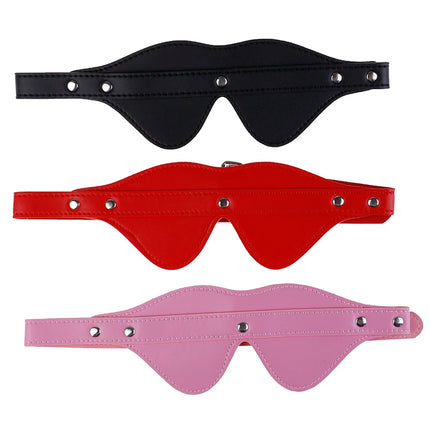 Closed Eyes Adult Blindfold BDSM Sex SM Eye Mask Female Lesbian Gay Man Flirt Sadomasochism Tool Costumes Erotic Slave Sex Toys
