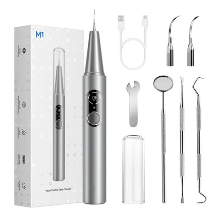 Visual Ultrasonic Dental Scaler For Teeth Tartar Remover IPX6 Five Mode Electric Teeth Cleaner Teeth Cleaning Tools Oral Care