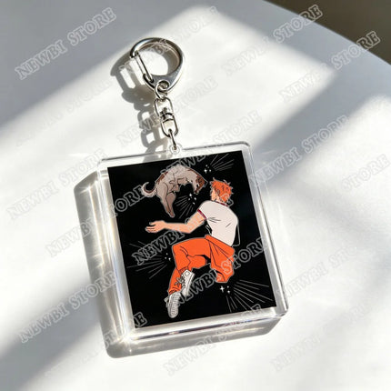 Project Hail Mary Keychains Amaze Fist My Bump Keyrings Jewelry Manga Game Fans Gifts