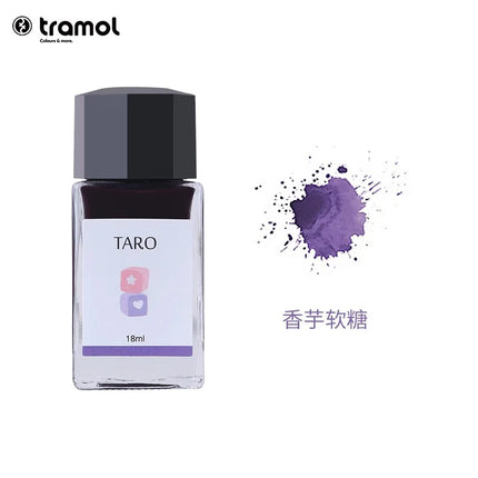 Tramol 26 Colors 18ml Various Colors Ink Glass Bottled Ink Fountain Pens Ink Cartridge School Office Supplies Stationery