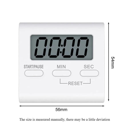 Kitchen Reminder Magnetic Digital Timer for Cooking Timer with Back Stand with Loud Alarm Countdown Timer Kitchen Gadget