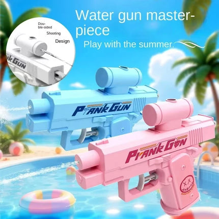 New Two-Way Water Gun Prank Water Gun Toy Stress Relief Small Pistol Game Outdoor Indoor Adult Child Interaction Shoot Gift