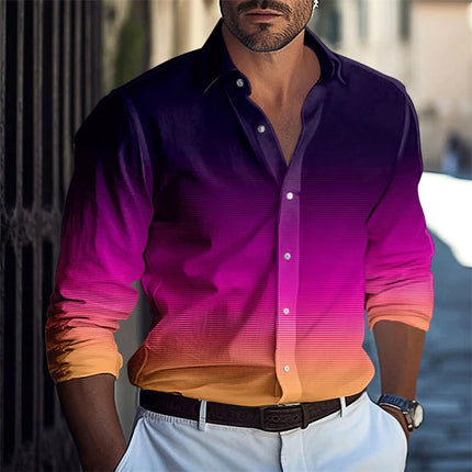 Men's casual shirt series red white black new designer casual wear soft comfortable fashion autumn and winter S-5XL