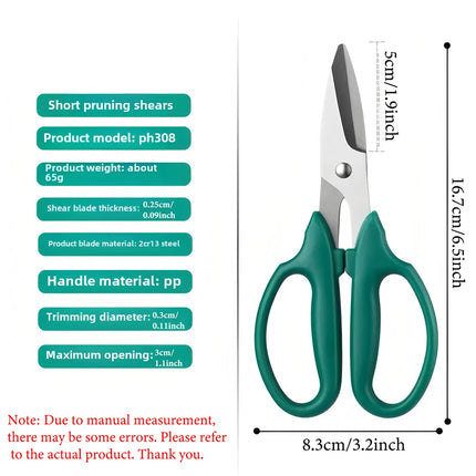 1/3PCS，Gardening Shears Flower Branch Scissors Stainless Steel Branch Scissor Flowers Shop Scissors Pruning Tool Garden Scissors