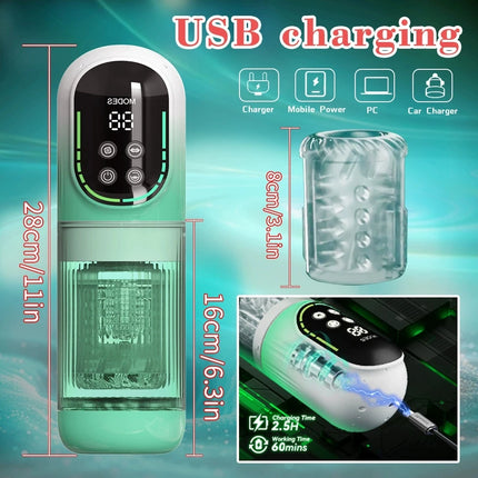 9 In 1 Multi-Functional Vacuum Pump Cook Exerciser Enlargers Penis pump Male Pocket Pussies Masturbator Equipment