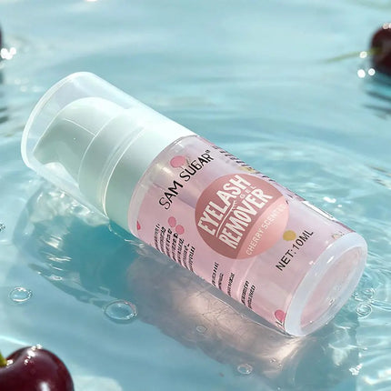 10ml Eyelash Removal Gel Transparent Aloe Vera Cherry Essence Gentle Non-irritating Quick Removal Soften Eyelashes Cleaning Gel