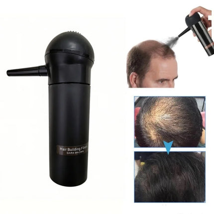 27.5g Hair Fiber Keratin Thickening powder Hair Building Fiber Spray Instant Regrowth Powder Hair Loss Conceale Hair Product