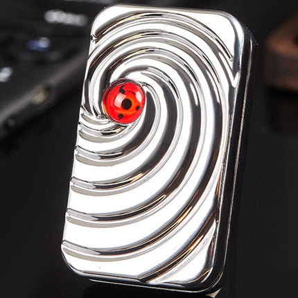 Sliding lid, push-pin style miniature creative finger-top spinning toy, portable office stress-relieving toy