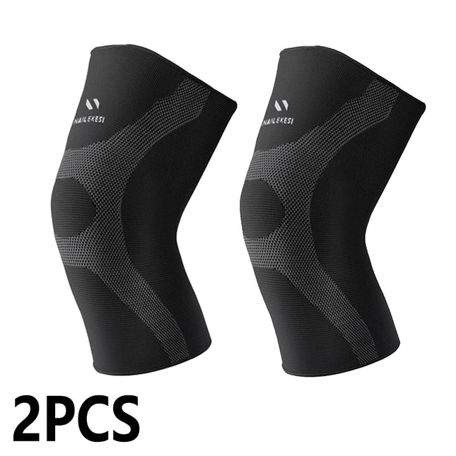 2pcs Plus Size Knee Pads Compression Knee Support for Obese Men Women Heavy-Duty Anti-slip Arthritis Relief Fitness Knee Cover
