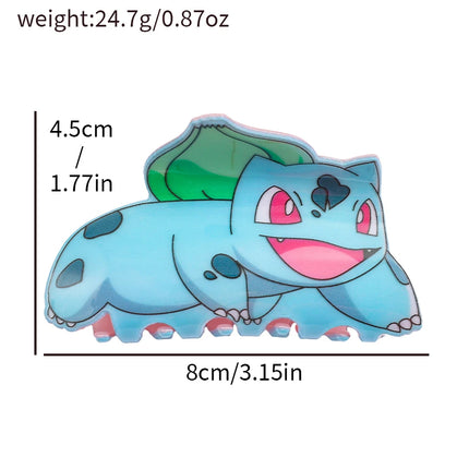 1PC/7PCS"Pokémon" cartoon character hair clip, multifunctional hair accessory