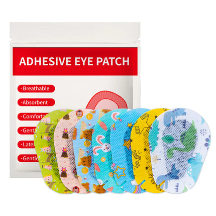 140Pcs Cute Kids Strabismus Treatment Vision Care Children Health Care Kids Child Amblyopia Eyeshade Child Adult Lazy Eye Patch