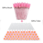 50pcs tube and brush 8