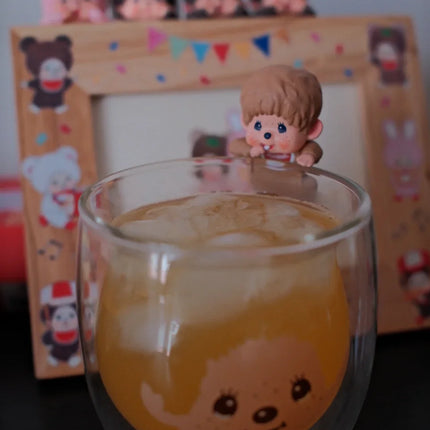 Genuine Sonny Angle X Monchichi Hippers Series Blind Box Collect Mini Figure Kawaii Doll Sakura Desktop Decor Kid Girl Gift