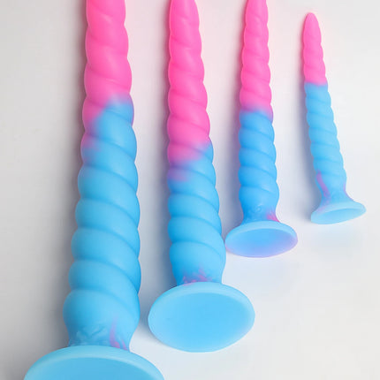 Luminous Anal Sex Toys Long Anal Plug Dildos Huge Butt Plugs for Women Men G Spot Prostate Massager Gay Anus Dilator Masturbator