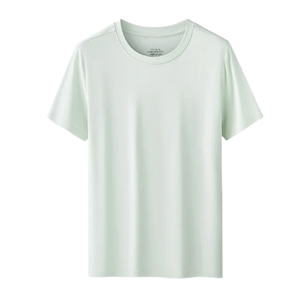 94% Modal 6% Spandex Summer Short Sleeve T-shirt Men Crew Neck Solid Color Casual Underwear Brand High Quality Mens Clothing New