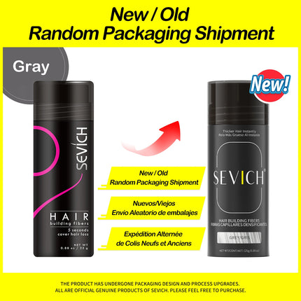 Sevich 25g Hair Building Fibers Powder Hair Loss Products Bald Extension Thicken Hair Spray Jar Keratin