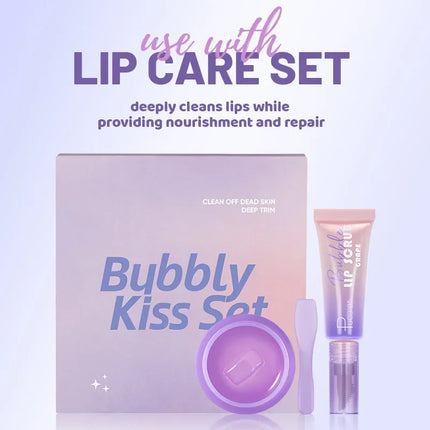 Pudaier Lip Care Set 3PC Nourishing Moisturizing Lip Balm Treatment for Dry Lips Gentle Repair for Soft Smooth Lip Oil Care Kit