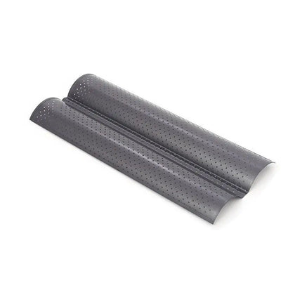 New Nonstick Baguette Baking Tray 2/4 Grooves Bakeware Baguette Mold Baking Tool Waves French Bread Baking Pan