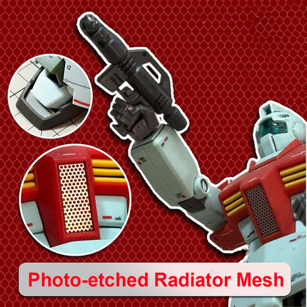 Radiator Mesh / Grill Photo-Etched For Modeling Photoetched Grille And Radiator Mesh For Modelcars