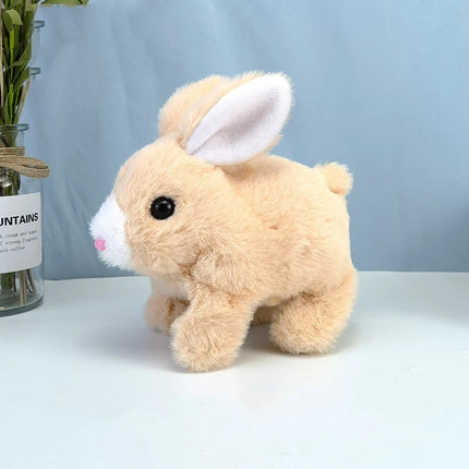 Children Puzzle Electronic Toys Electric Stuffed Rabbit Walk Bark Nod Birthday Parties Holiday Gifts Room Decoration