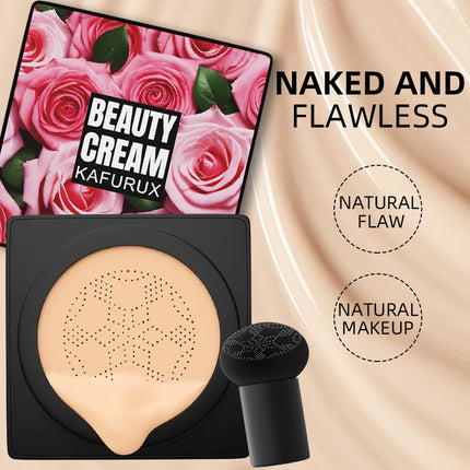 5 Colors Magic Foundation Mushroom Head Air Cushion 1PC CC Cream Concealer Moisturizing Waterproof Foundation Base Makeup Gifts