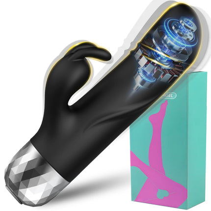 Powerful Rabbit Vibrator for Women Clitoris Stimulator Silicone G Spot Vagina Massager Female Dildo Sex Toys for Adults 18+