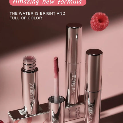 4 Color Mirror Gloss Lip Gloss Waterproof Long Lasting Moisturizer Water Light Lip Glaze No Fading Liquid Lipstick Lips Makeup