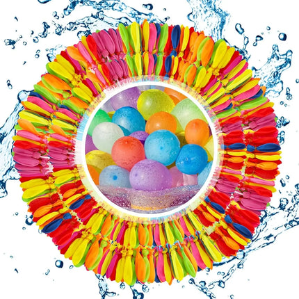666pcs reusable colorful self sealing water bombs soft water polo for kids adults outdoor toys for garden pool beach244