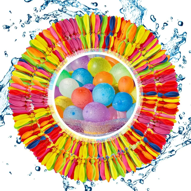 666pcs reusable colorful self sealing water bombs soft water polo for kids adults outdoor toys for garden pool beach244