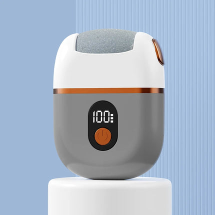 Electric Foot Exfoliator, Rechargeable Portable Electronic Foot Grinder Set, Foot Cleaning Brush, Quickly Removes Calluses and Dead Skin, Professional Manicure Tool, Ideal Gift for Dead Skin Care, Includes 3 Grinding Heads