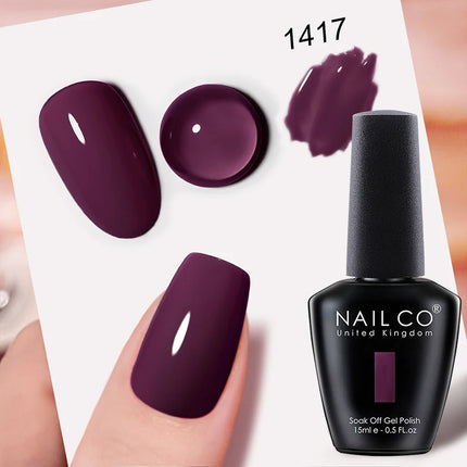 NAILCO Gel Nail Polish 15ml Hema TPO Free Nail Art Vernis Semi Permanent UV Gel Polish Nail Manicure Nail Varnish Ongle Top Coat