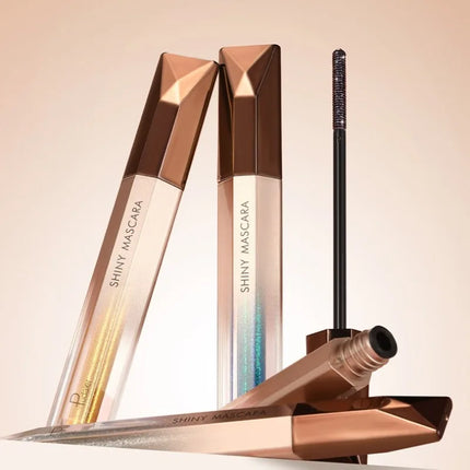 Glitter Sparkling Mascara Long-Lasting Effects Waterproof Smudge-Proof  Crushed Diamond Mascara Pearlescent Fine Flash Mascara