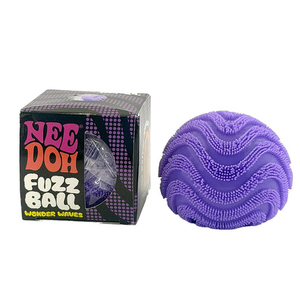 Hot Squishy Nee Doh Fuzz Ball Wonder Waves Sensory Squeeze Toy Textured Stress Relief Fidget Ball for Adults Kids