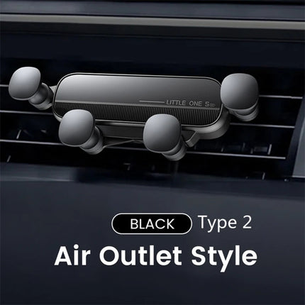 Gravity Car Mobile Phone Holder Air Vent Clip Mount Mobile Cell Phone Stand In Auto GPS Support For iPhone 13 Pro Xiaomi Samsung