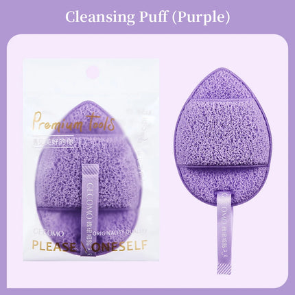 GECOMO Cleansing Face Puff Soft Skin-friendly Fast Foaming Deep Clean Hygienic Facial Face washing Sponges Facial Skin Care Tool