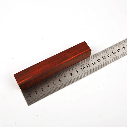 Unfinished Wood Blocks 120x20x20mm - Pen Turning Blanks, Knife Handle Material, DIY Wood Carving for Tool Parts or Wholesale